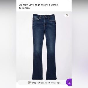 American Eagle Outfitters Skinny Jeans - Dark Blue